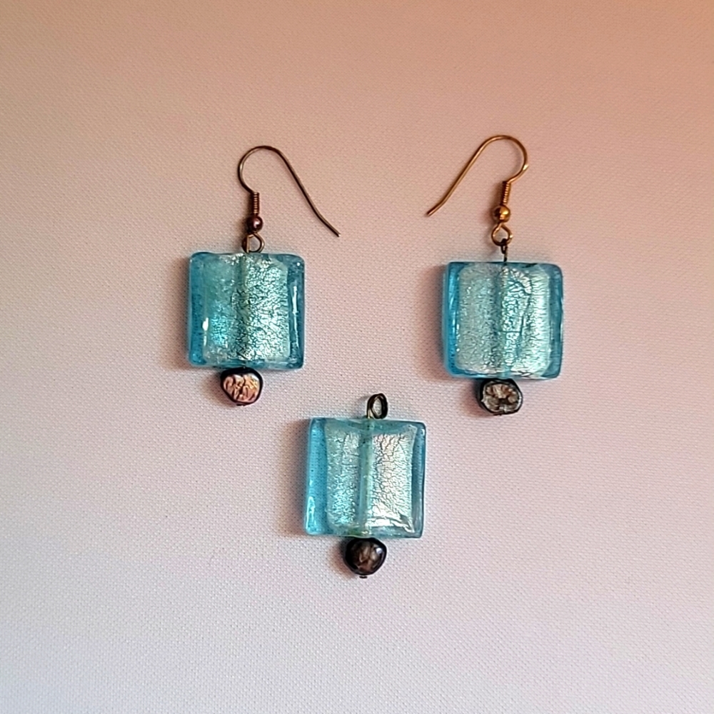 Pendant with Matching Earrings